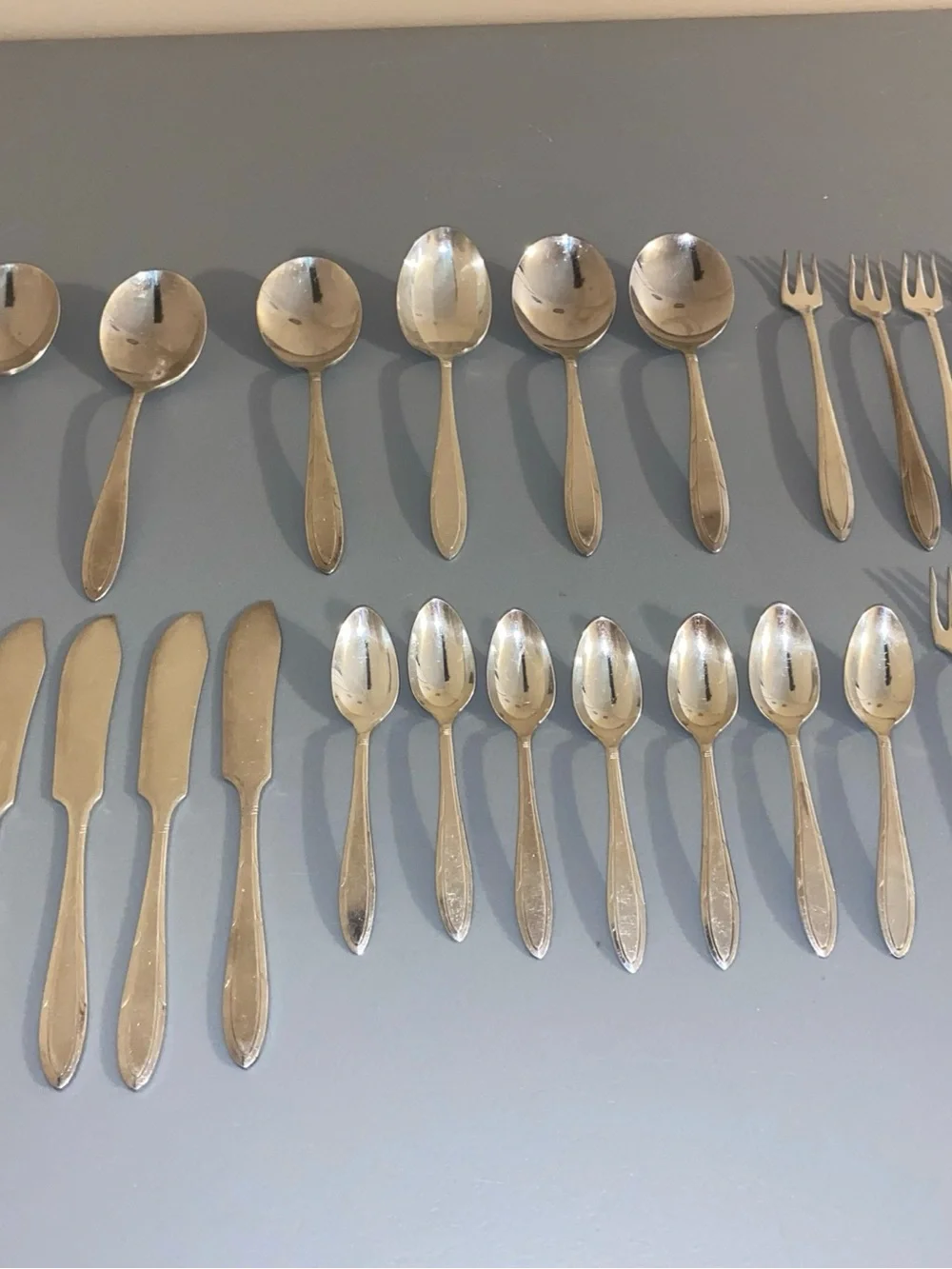 Oneida Nobility Plate Silverware Set